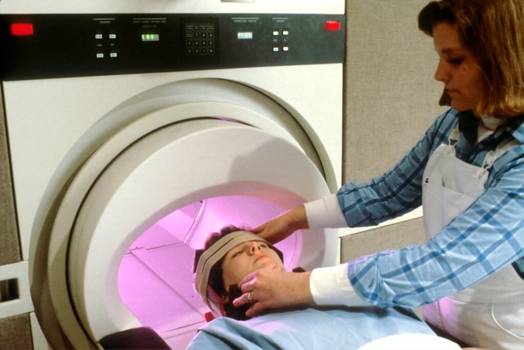 Photo MRI machine